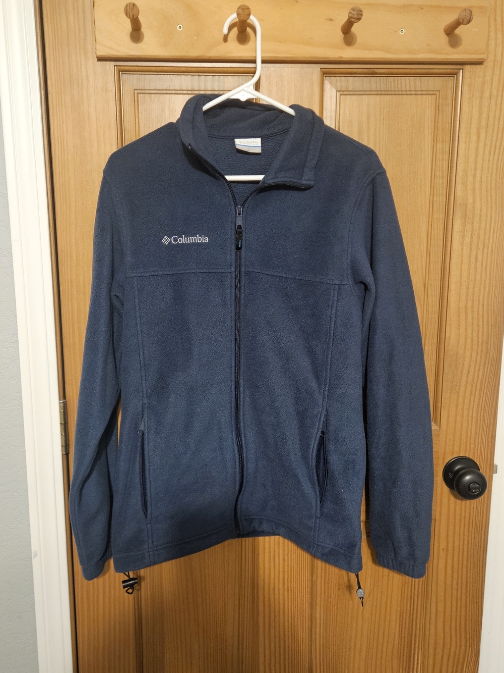 Columbia Men's Navy Full-Zip Fleece Jacket